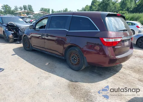 2011 Honda Odyssey Lx z USA, uszkodzony, nr VIN 5FNRL5H29BB057903